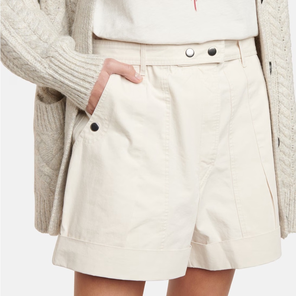 Etoile High waisted belted Roscoe Bermuda shorts FR34